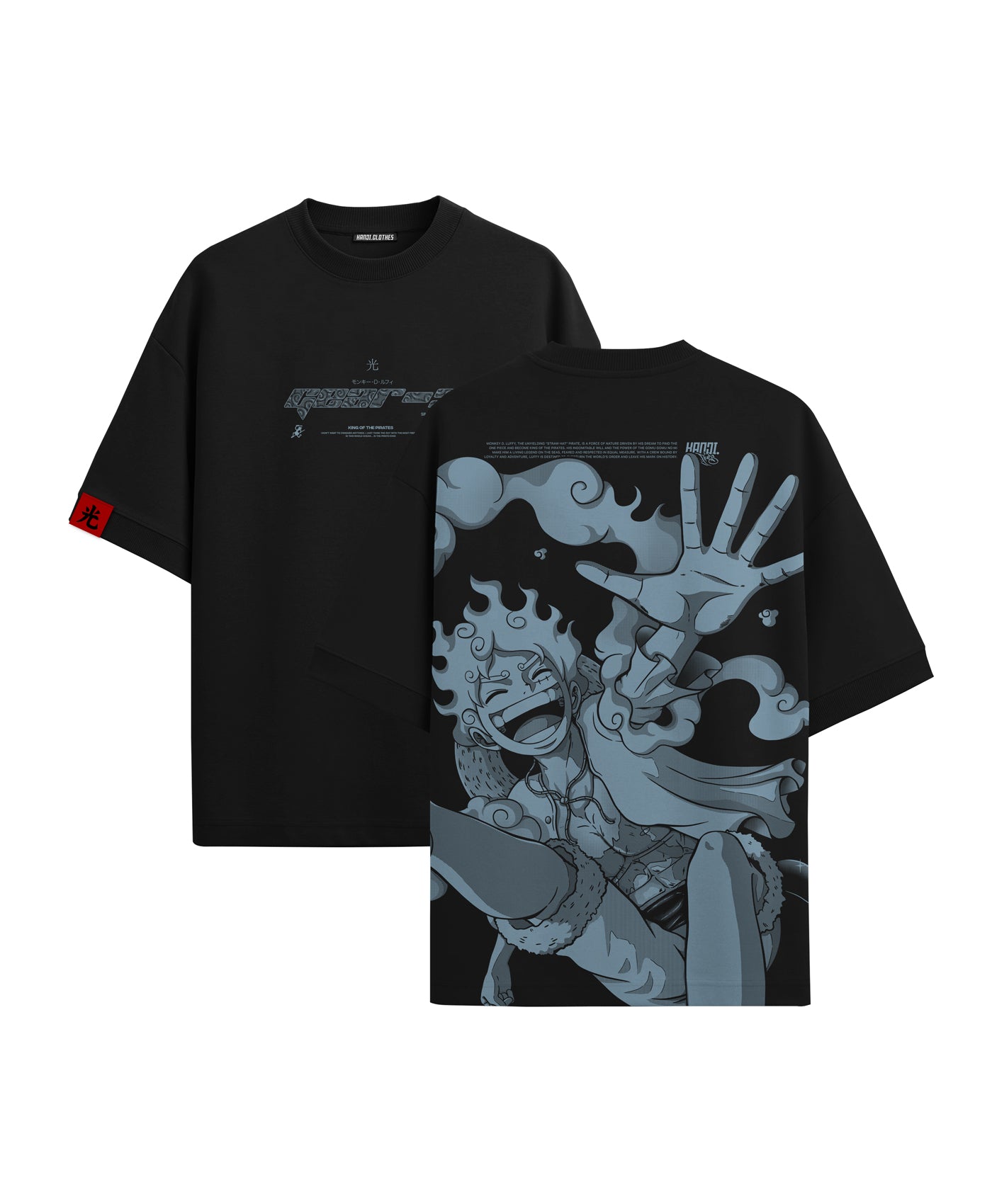 Polera Oversize Anime One Piece Luffy