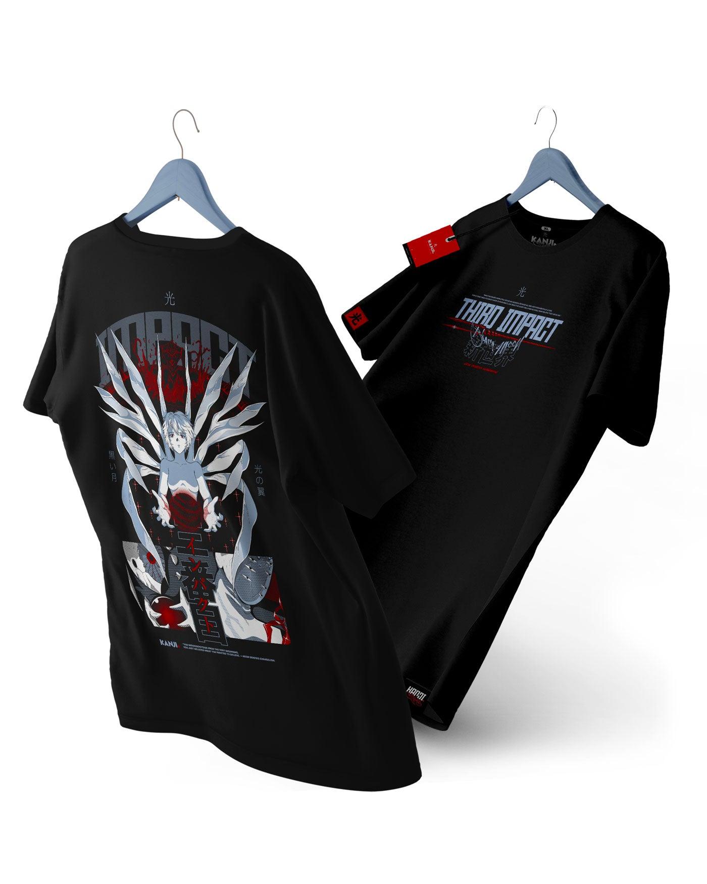 Polera de anime con diseño de Evangelion 3
