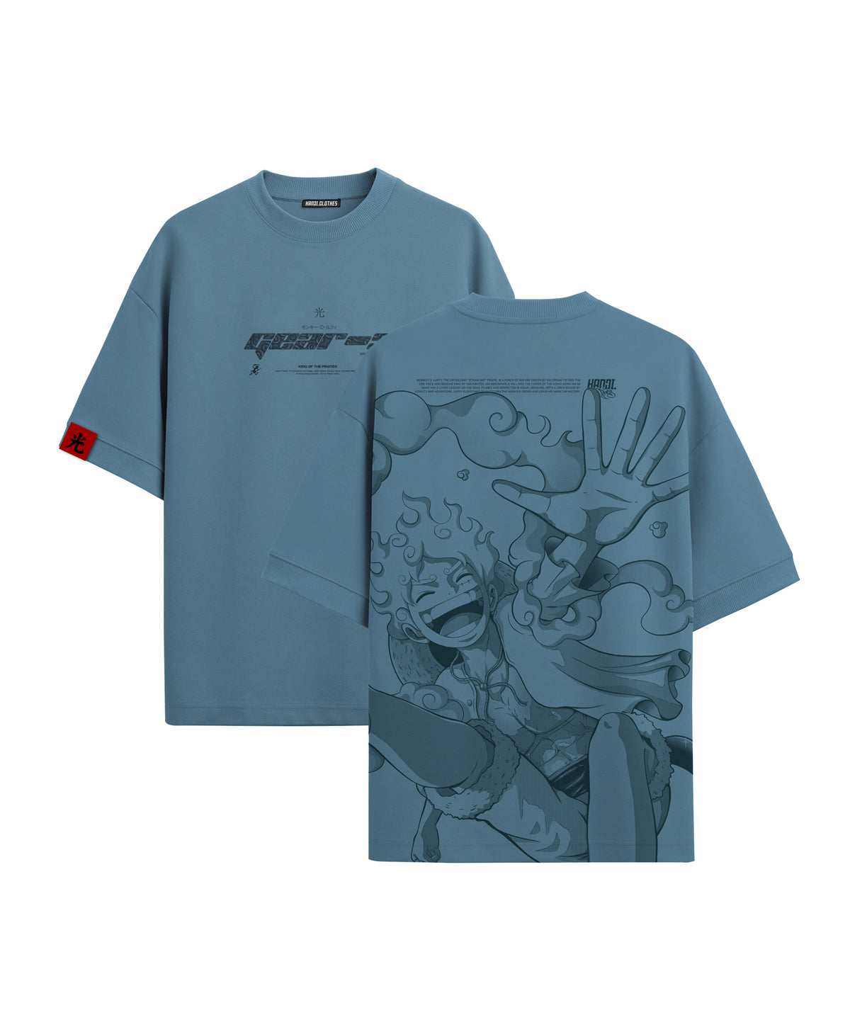 Polera Oversize Anime One Piece Luffy