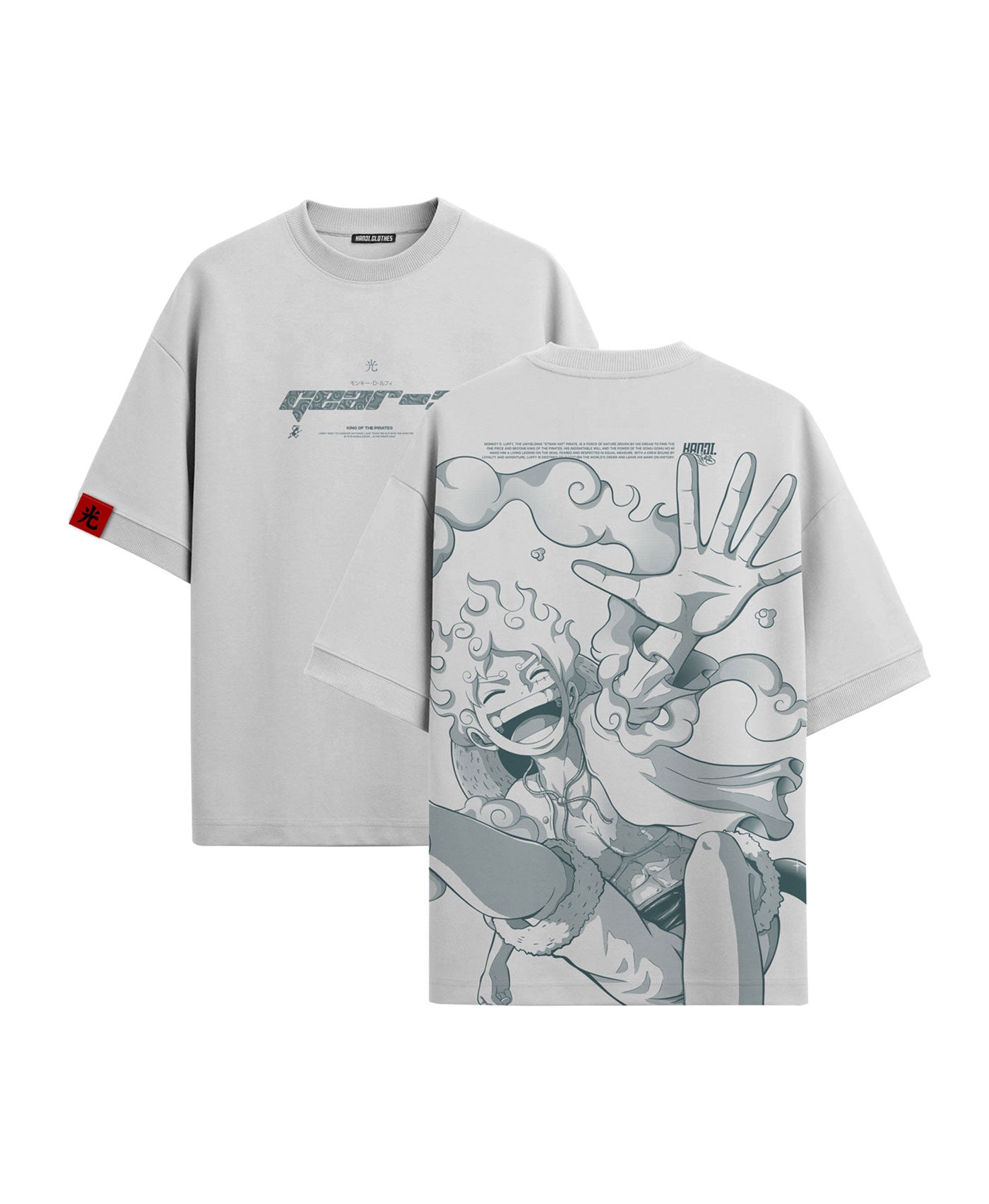 Polera Oversize Anime One Piece Luffy