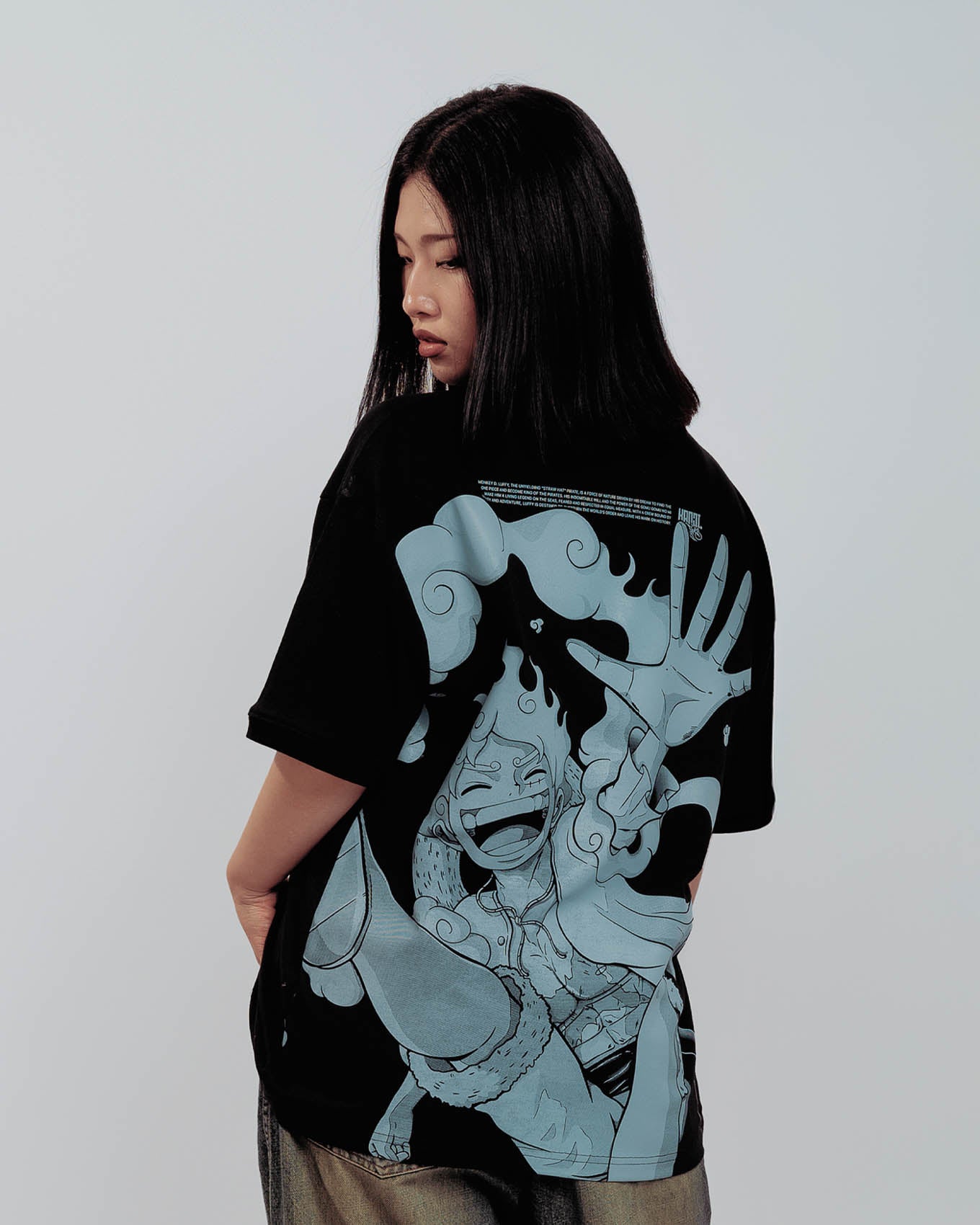 Polera Oversize Anime One Piece Luffy