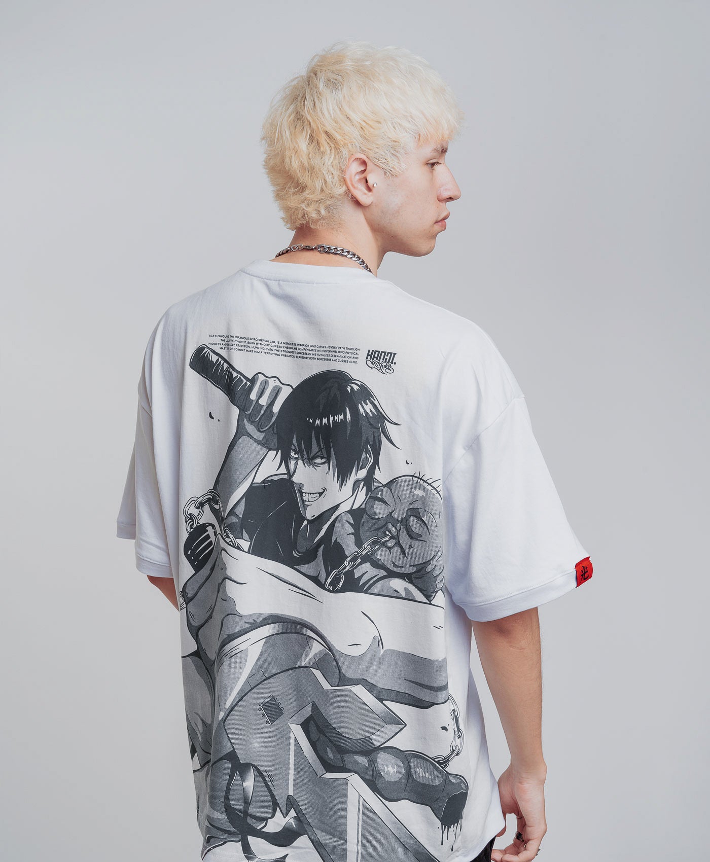 Polera Oversize Anime Jujutsu Kaisen Toji Fushiguro 