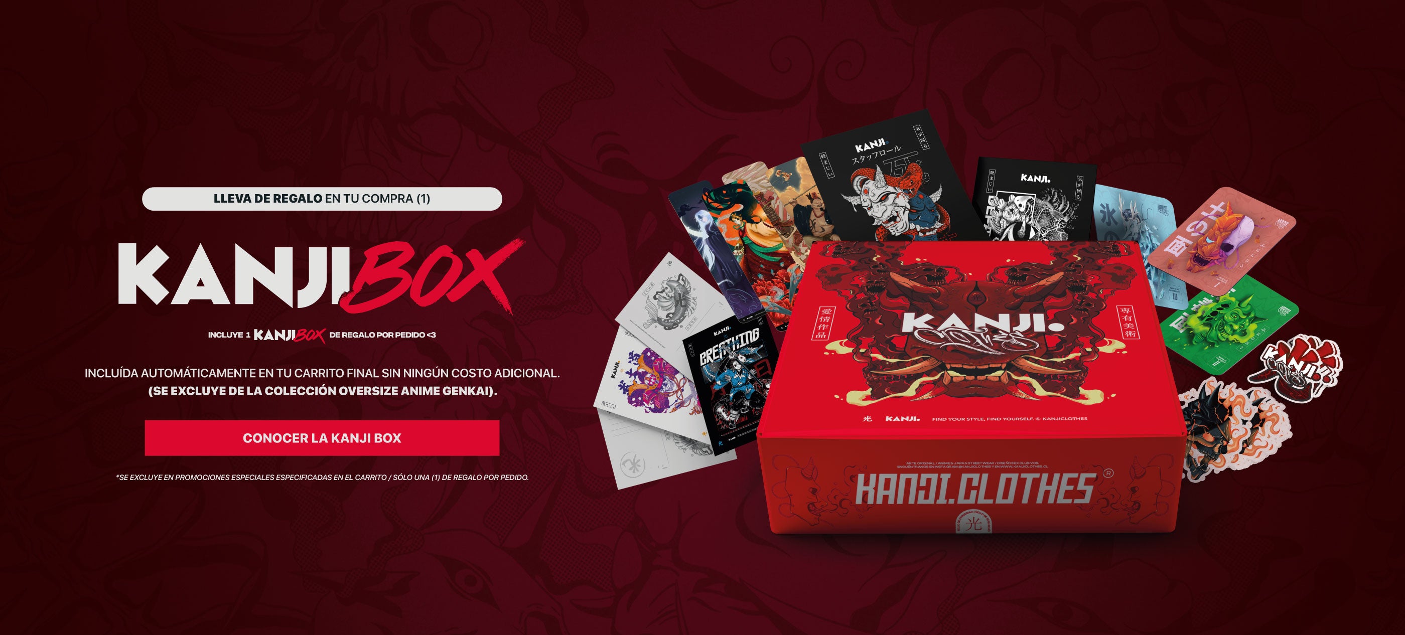 Banner Principal Kanji Box