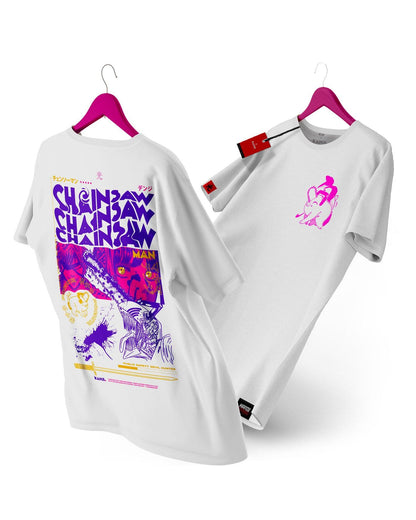 Polera anime con diseño Chainsaw Man 1