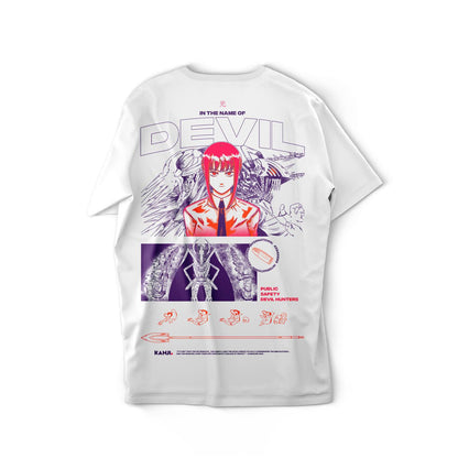 Polera anime con diseño Chainsaw Man 3