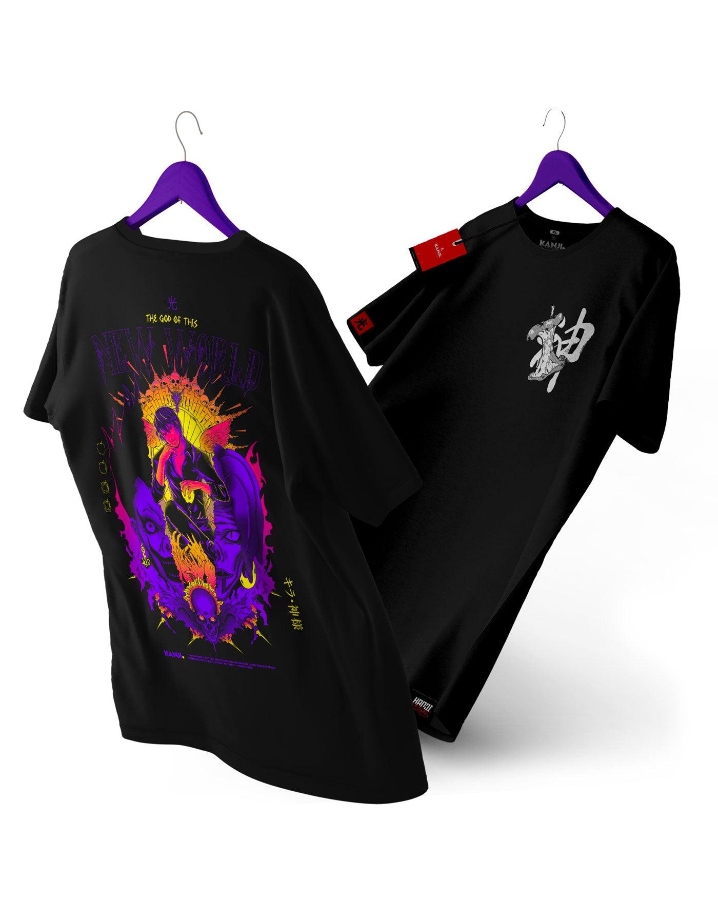 Polera anime con diseño Death Note