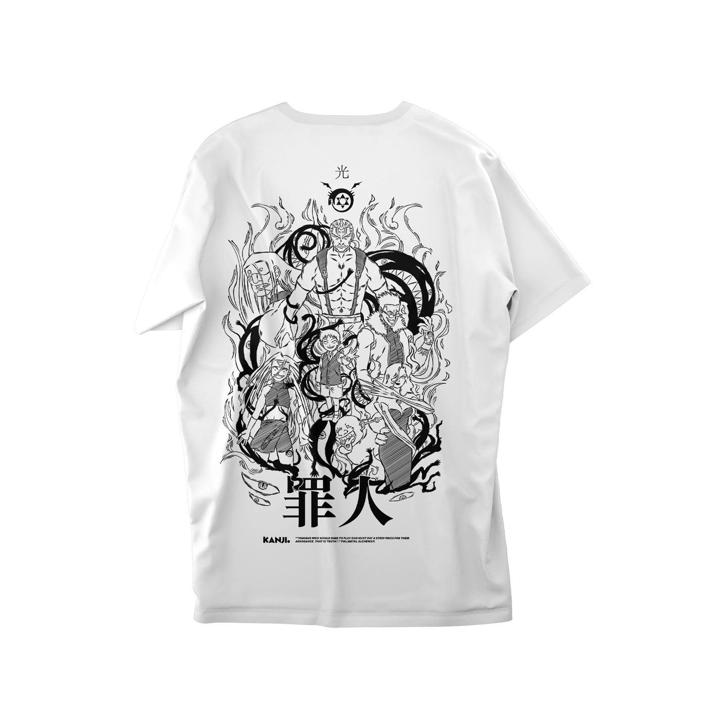 Polera anime con diseño Fullmetal Alchemist 2