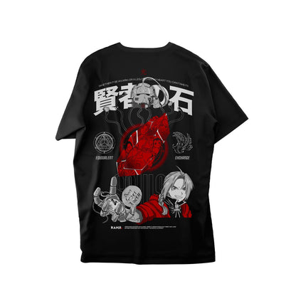 Polera anime con diseño Fullmetal alchemist 3