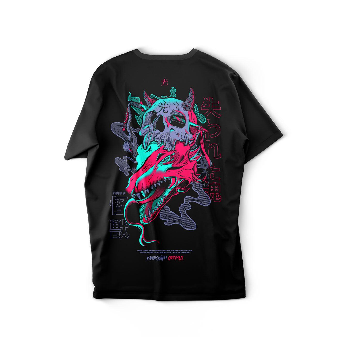 Polera de Mitología Japonesa con diseño de Jigoku Kaiju