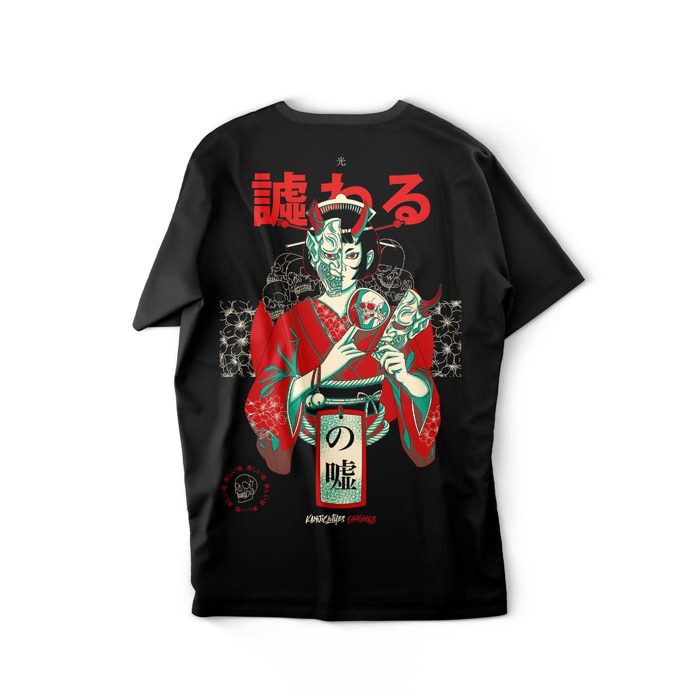 Polera mitología japonesa con diseño Kirei Seikyo