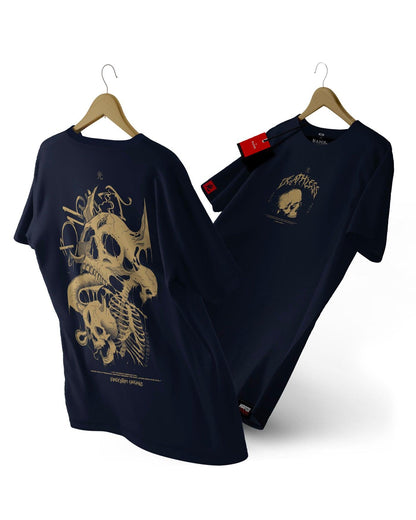 Polera mitología japonesa con diseño Kura no Fujimi