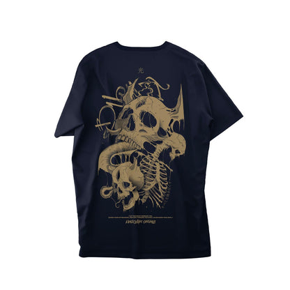 Polera mitología japonesa con diseño Kura no Fujimi