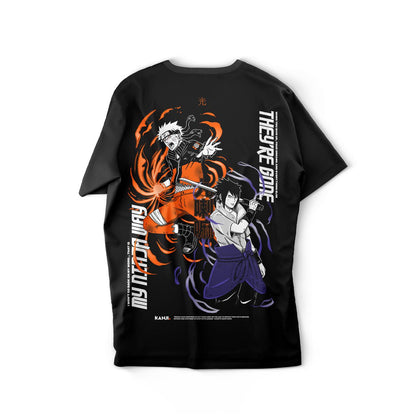 Polera anime con diseño Naruto