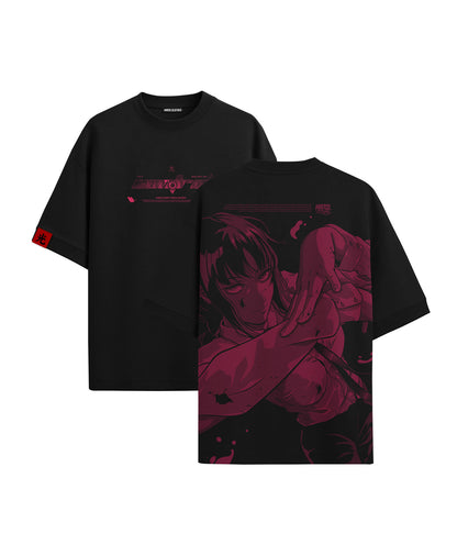 Polera Oversize Anime Chainsaw Man Makima 