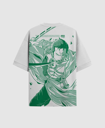 Polera Oversize Anime One Piece Roronoa Zoro 