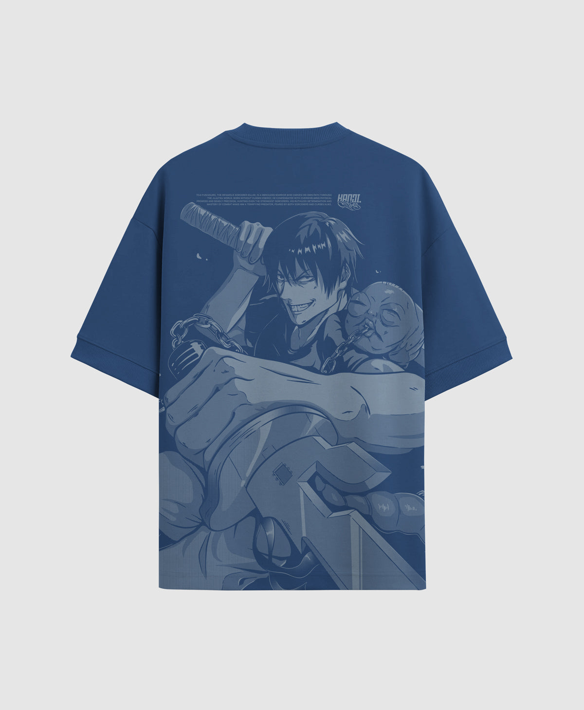 Polera Oversize Anime Jujutsu Kaisen Toji Fushiguro 